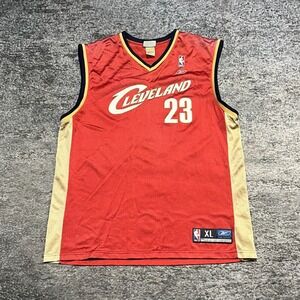 Vintage Lebron James Cleveland Cavaliers Jersey Mens XL 2000s‎ Reebook NBA